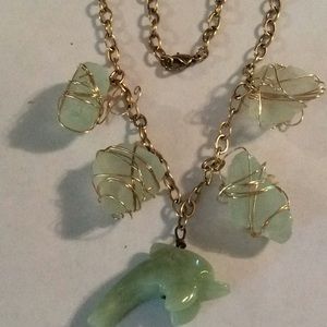 Handcrafted dolphin necklace